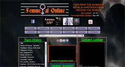 Desktop Screenshot of femmetal.net